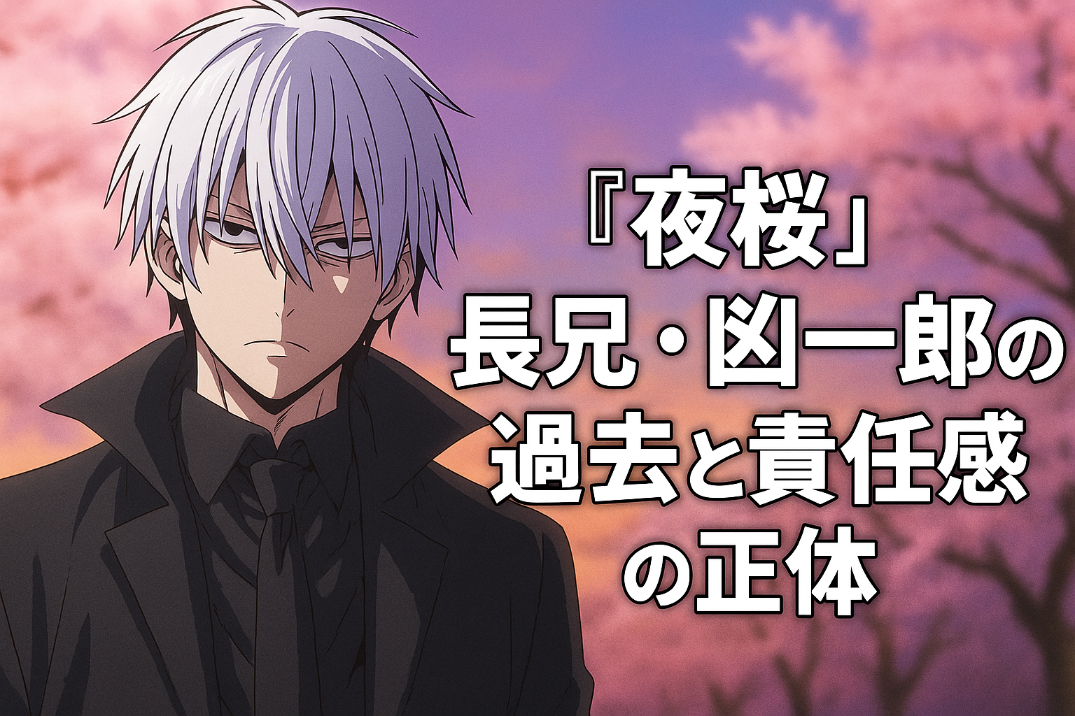 凶一郎兄さんの過去とは?夜桜凶一郎の幼少期と開花“無” | コンテンツ読み解きガイド